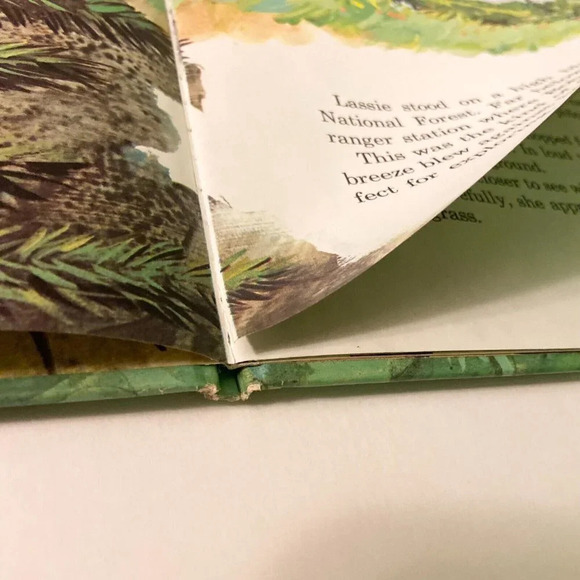 Vintage 1973 Lassie And the Secret Friend A Golden Book  by Kennon Graham - Picture 10 of 16